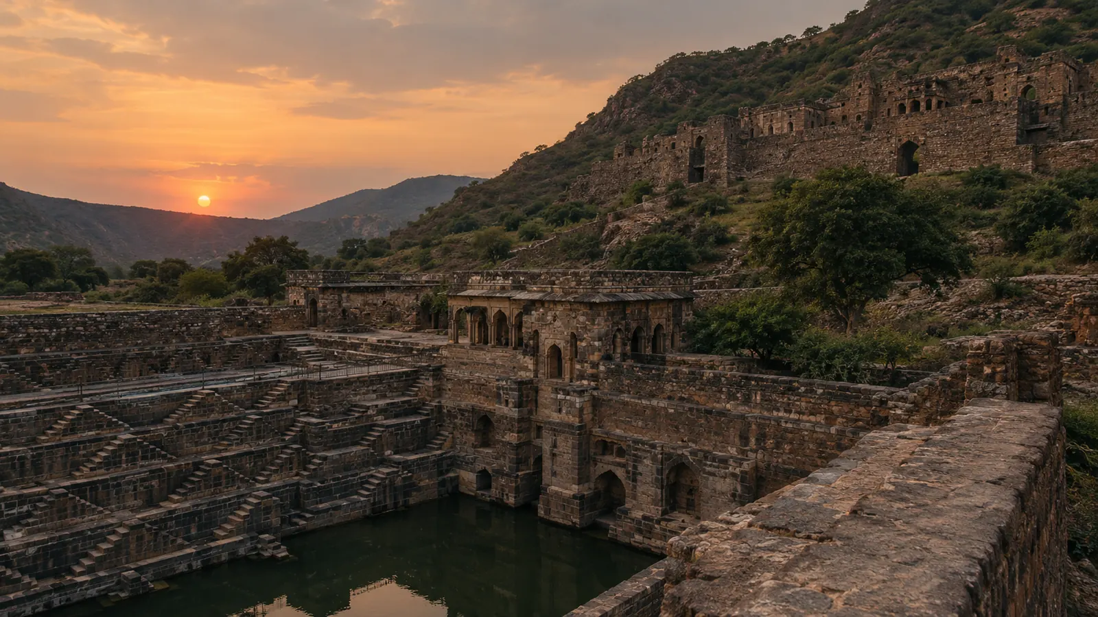 Excursión de un día al Fuerte de Bhangarh y Chand Baori